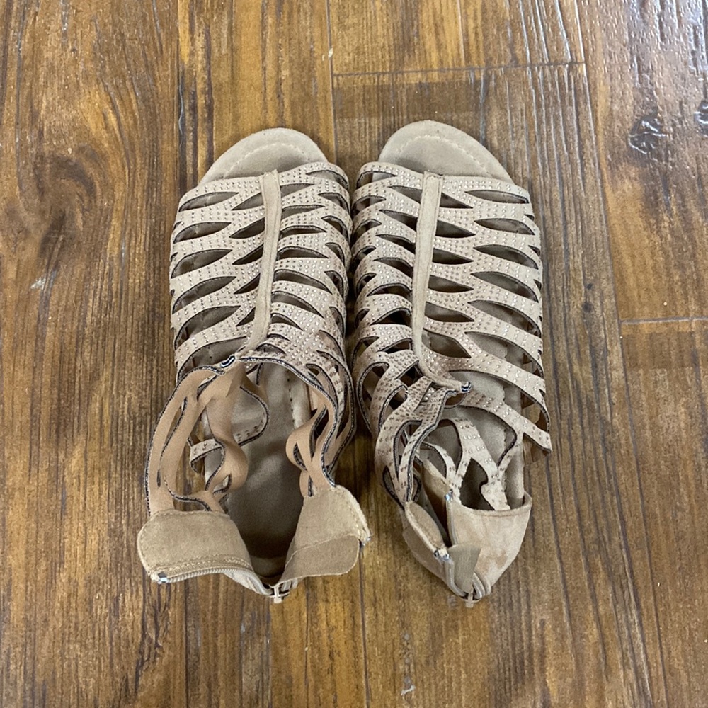Cream Fashion Nova Sandals